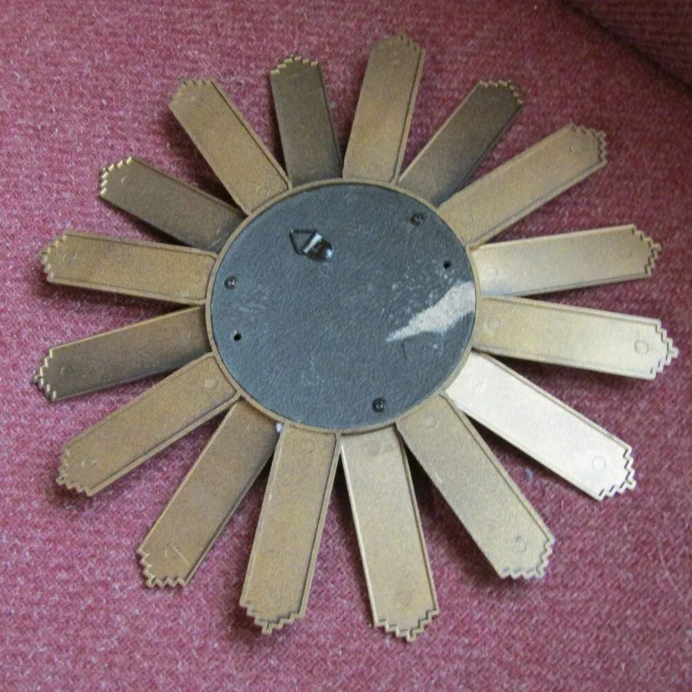 Gold Sunburst Accent Mirror Starburst Frame Mid-century Modern Art Wall Hanging